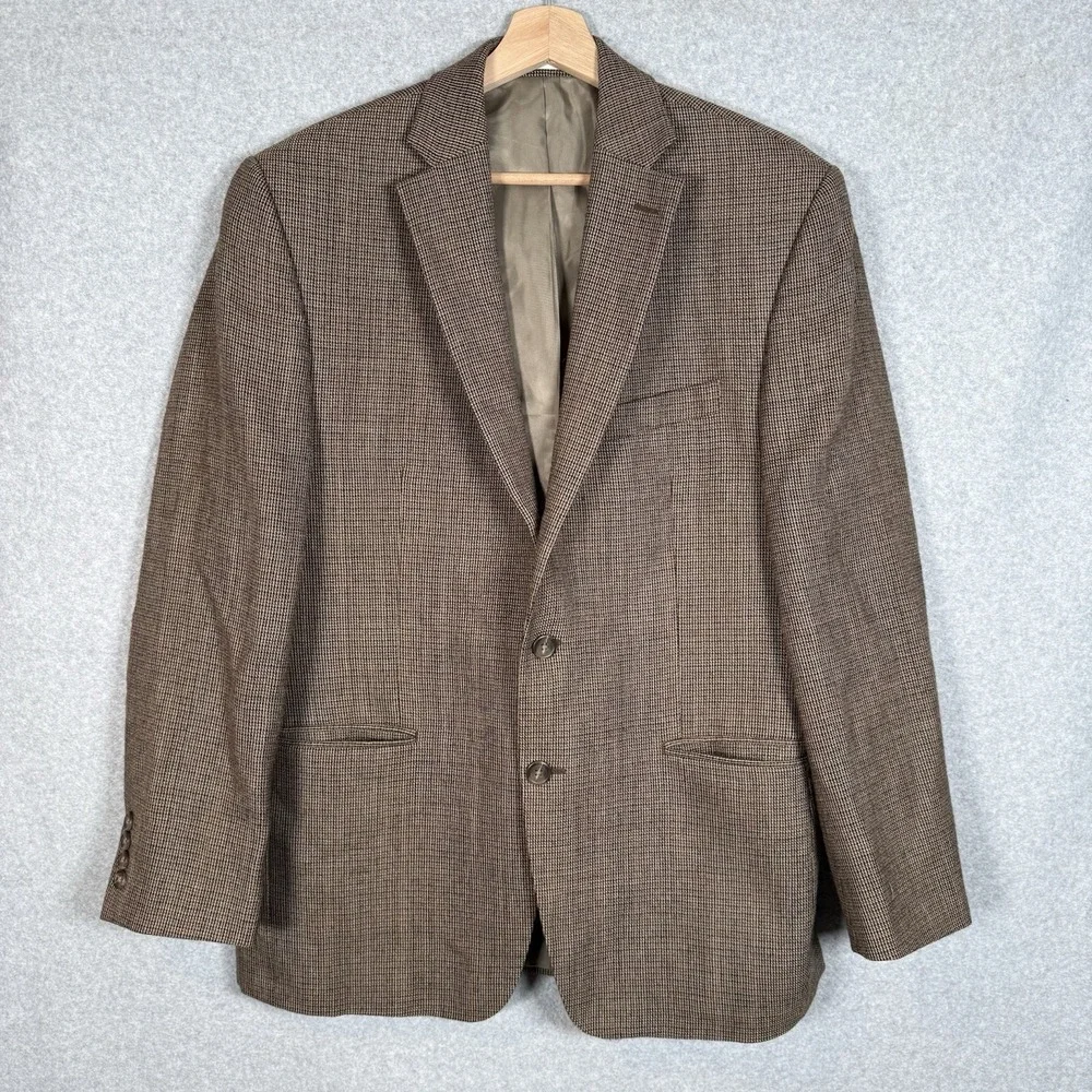 Chaps Ralph Lauren Blazer Jacket Mens 40 R Brown